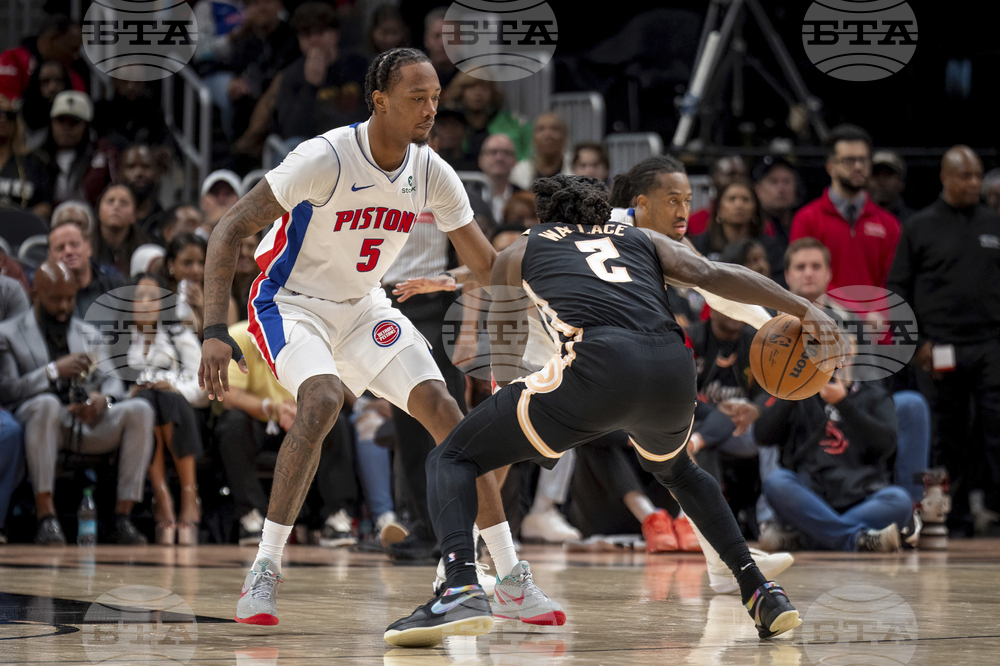 Pistons Hawks Basketball