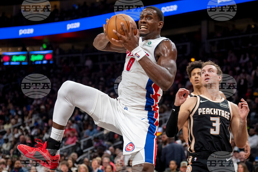 Pistons Hawks Basketball