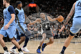 Grizzlies Spurs Basketball