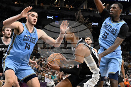 Grizzlies Spurs Basketball