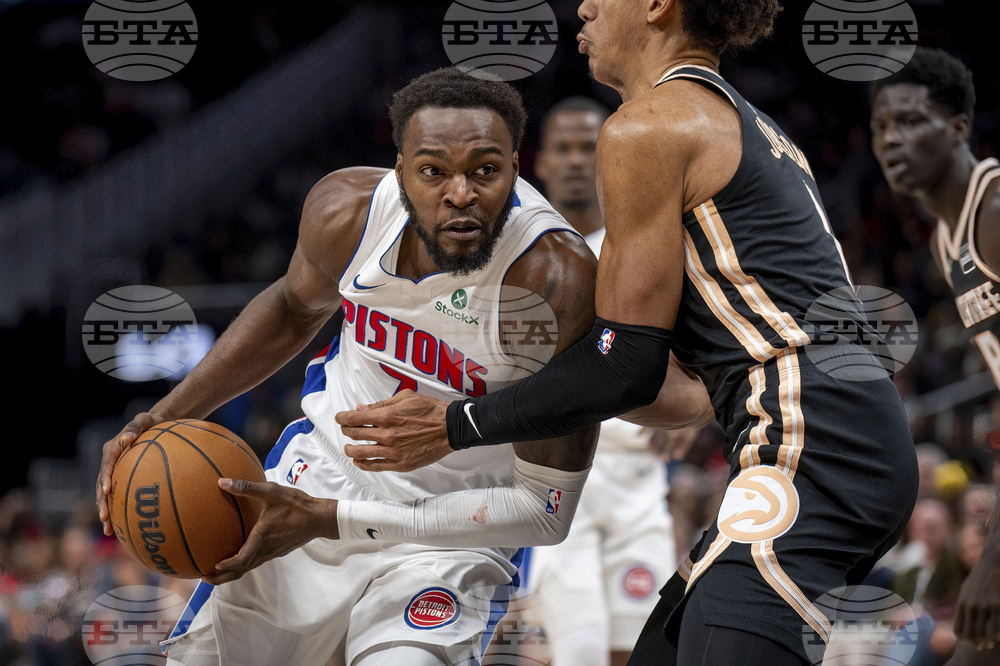 Pistons Hawks Basketball