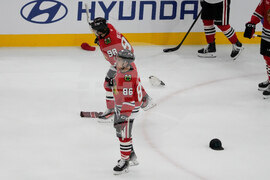 Flames Blackhawks Hockey