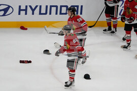 Flames Blackhawks Hockey