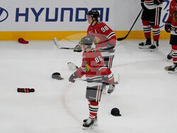 Flames Blackhawks Hockey