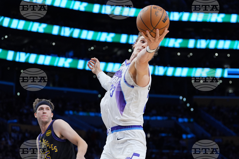 Jazz Lakers Basketball