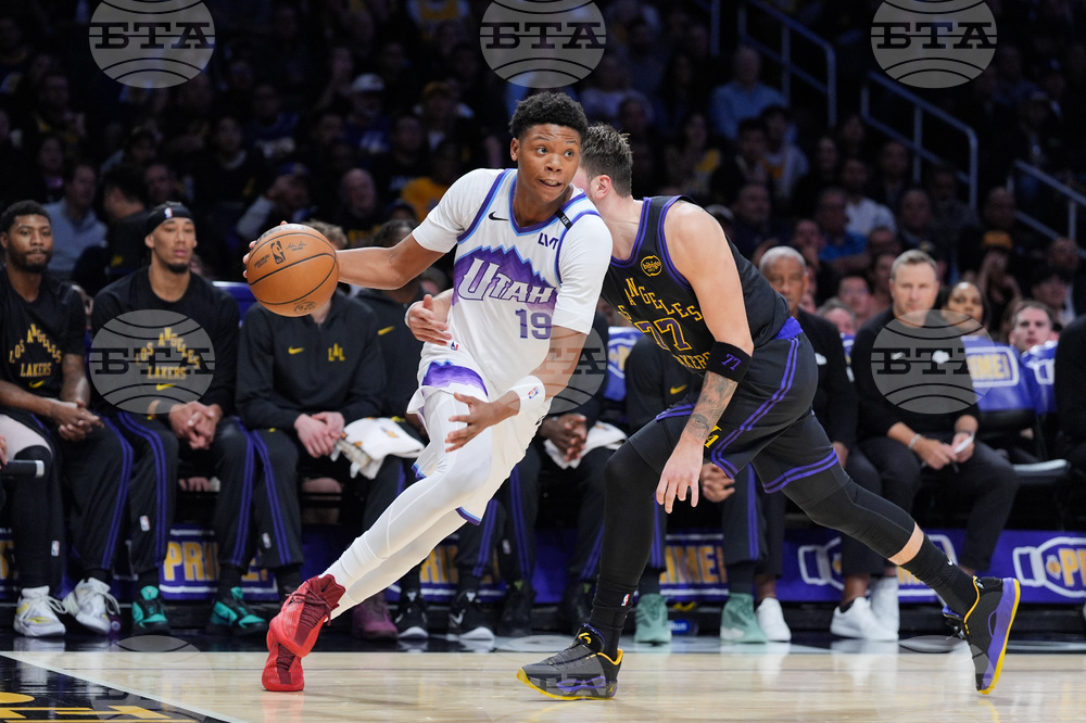 Jazz Lakers Basketball