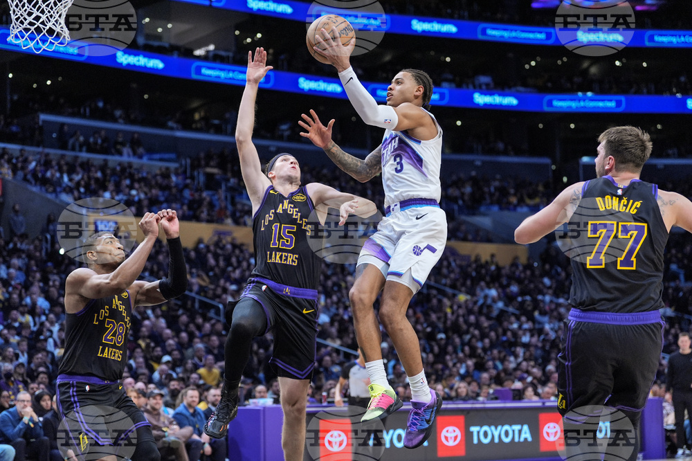 Jazz Lakers Basketball