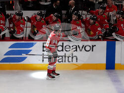 Flames Blackhawks Hockey