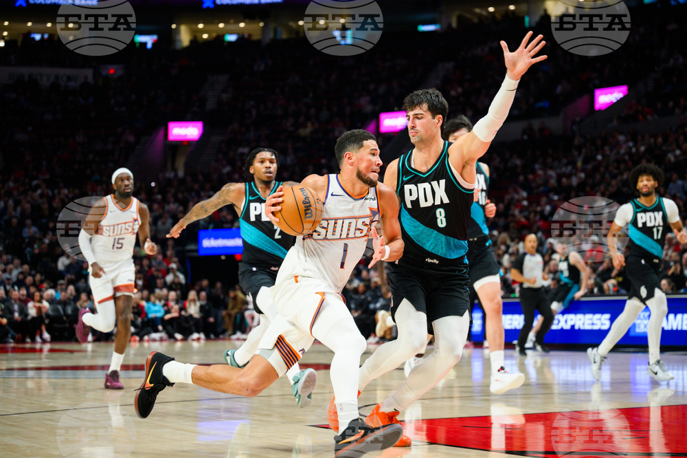 Suns Trail Blazers Basketball