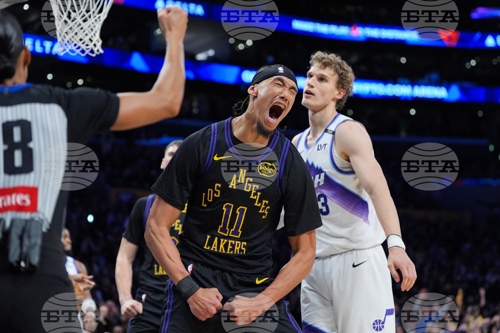 Jazz Lakers Basketball