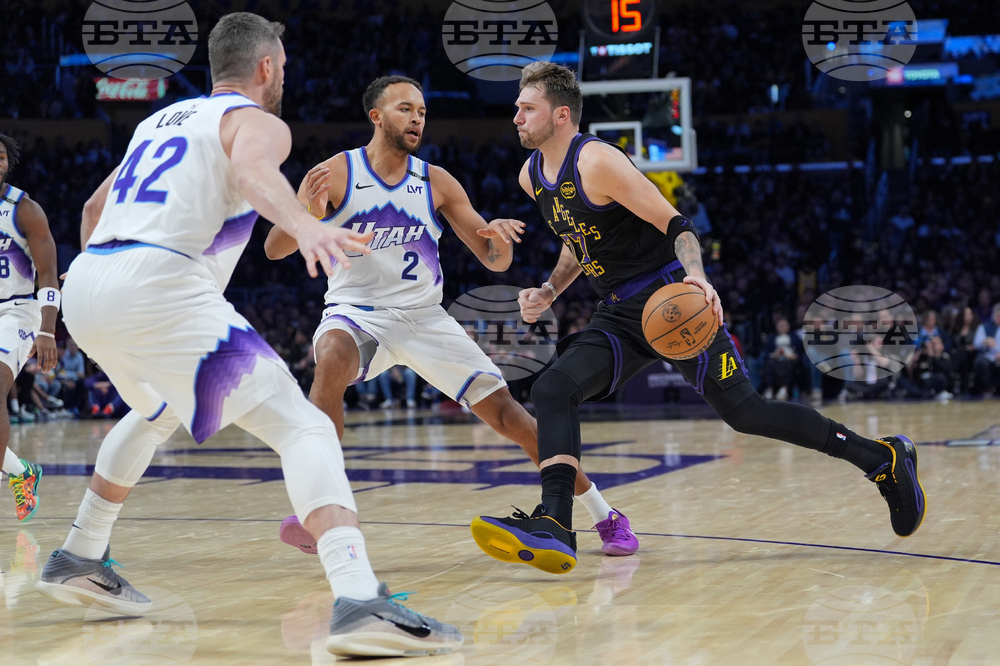 Jazz Lakers Basketball