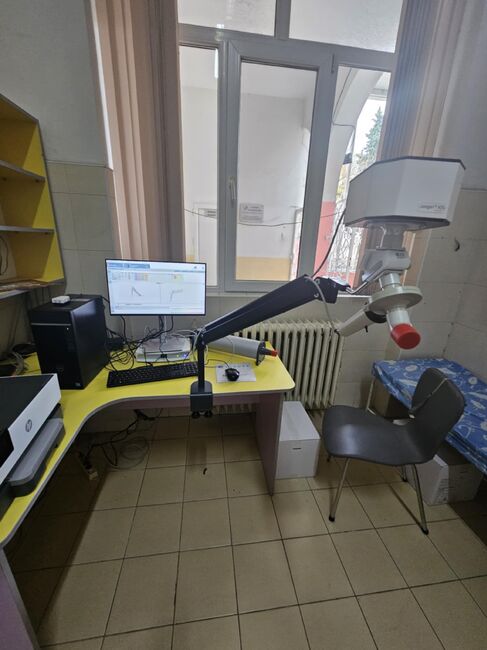 Старозагорската болница "Проф. д-р Стоян Киркович" вече разполага с апарат за импулсна осцилометрия и спирометрия 