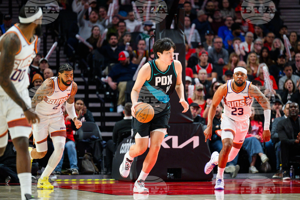 Suns Trail Blazers Basketball