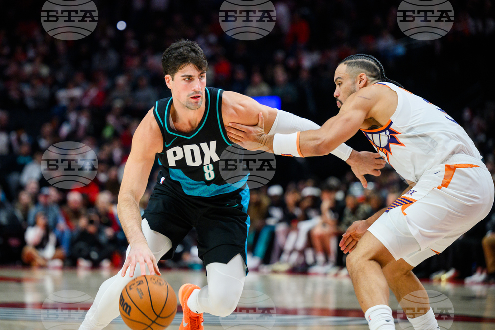 Suns Trail Blazers Basketball