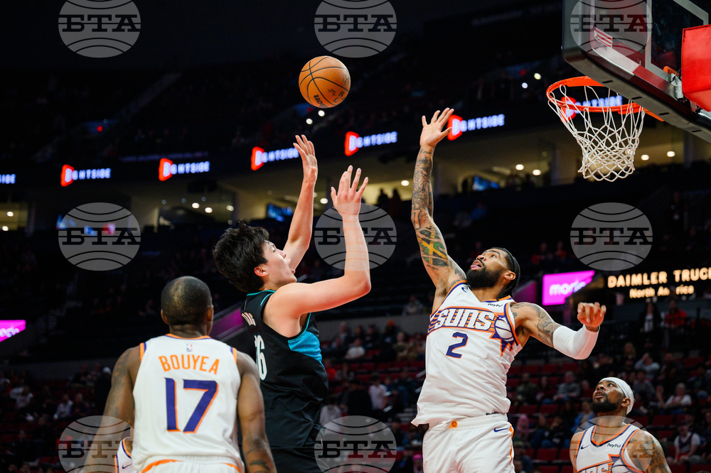 Suns Trail Blazers Basketball