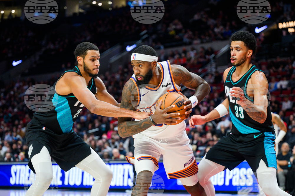 Suns Trail Blazers Basketball