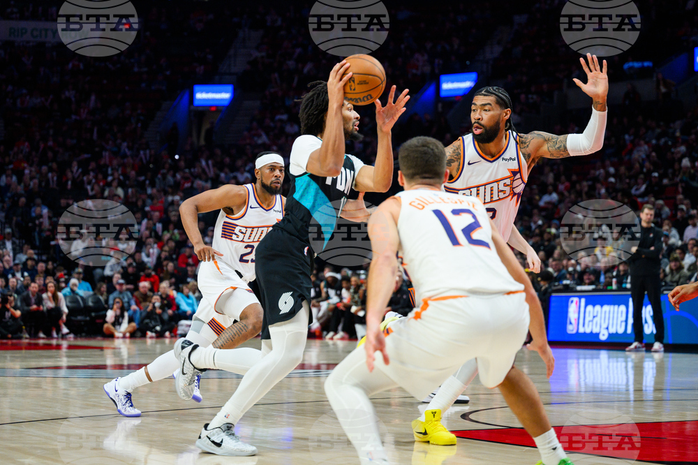 Suns Trail Blazers Basketball