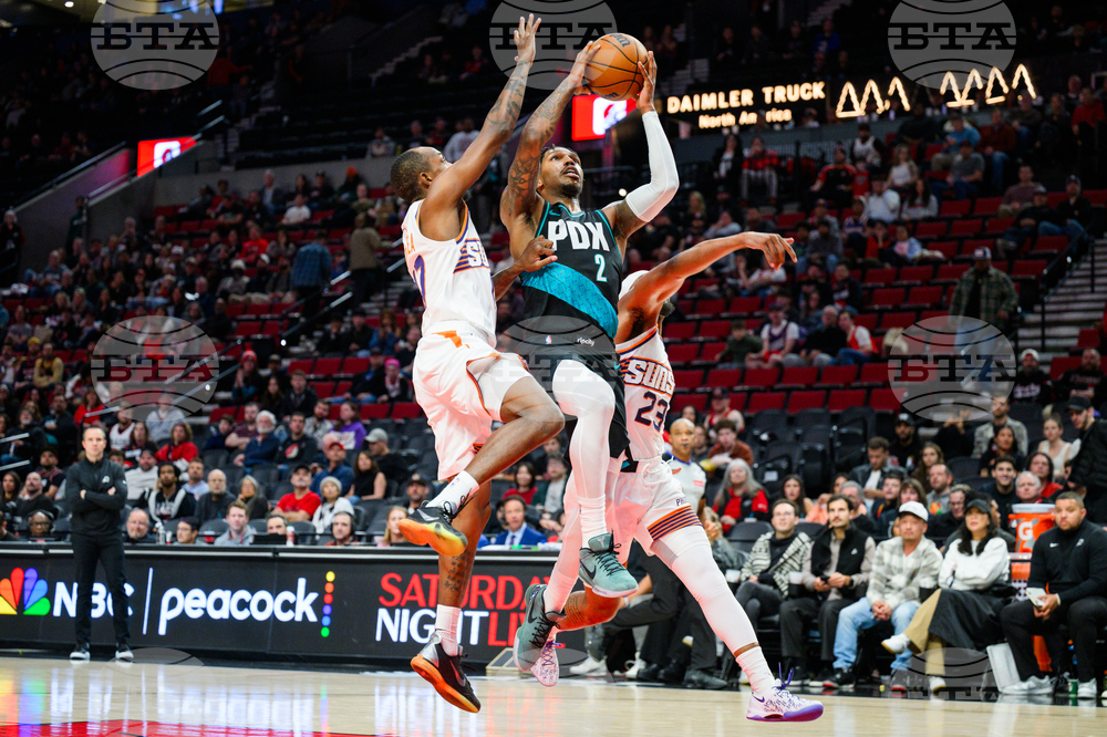 Suns Trail Blazers Basketball