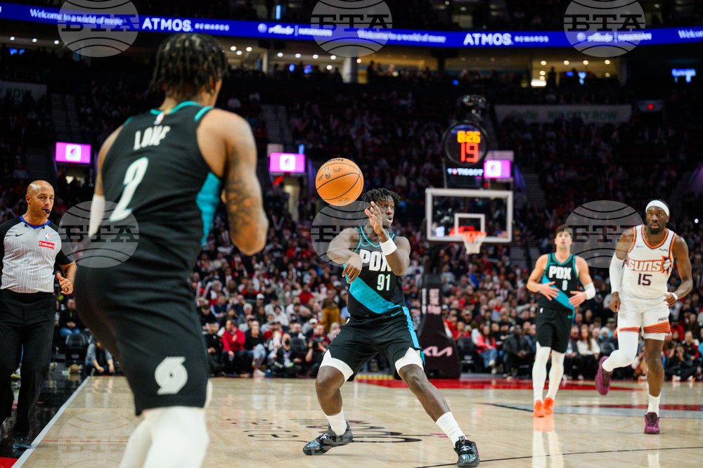 Suns Trail Blazers Basketball