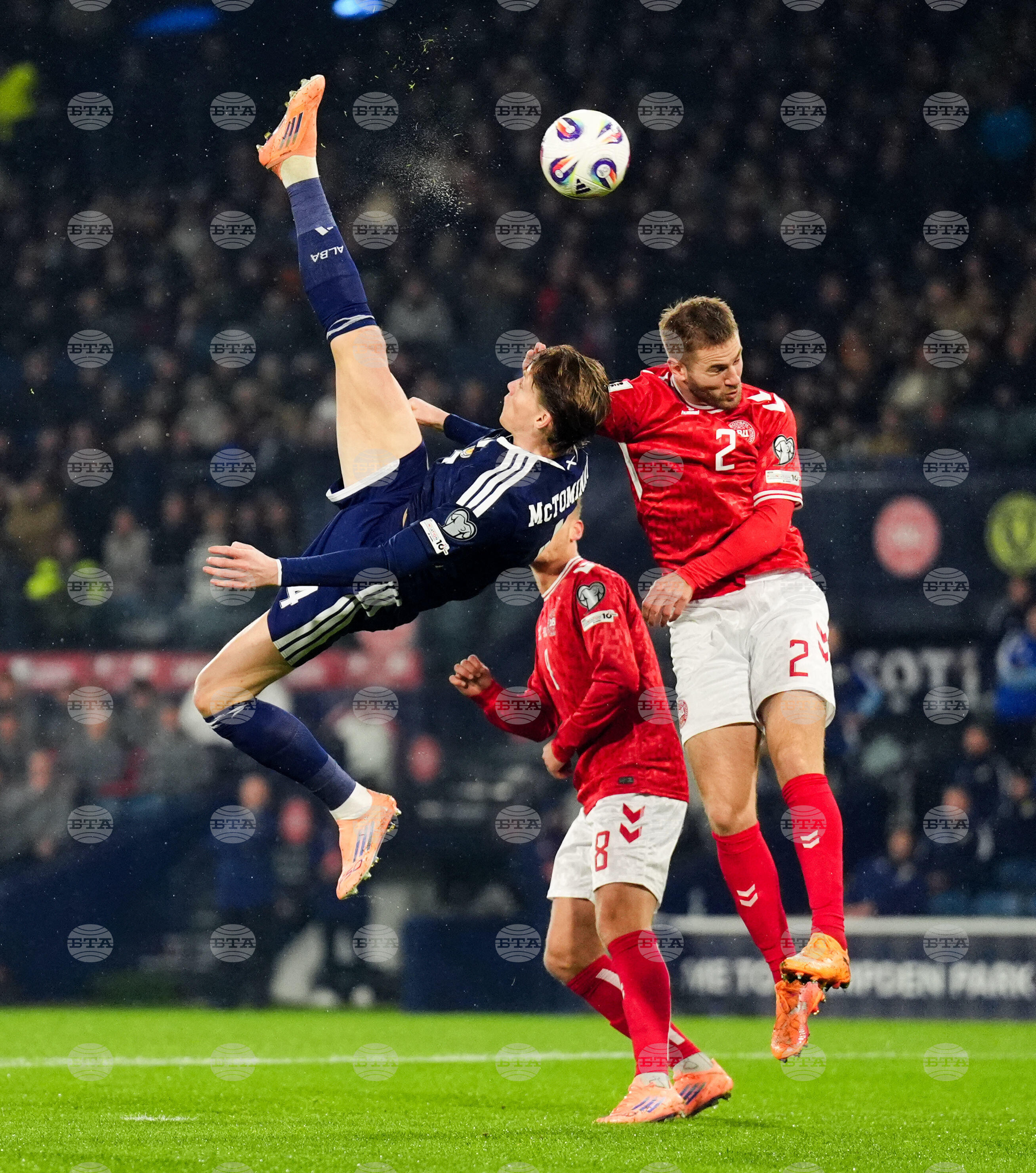 Scotland Denmark WCup Soccer