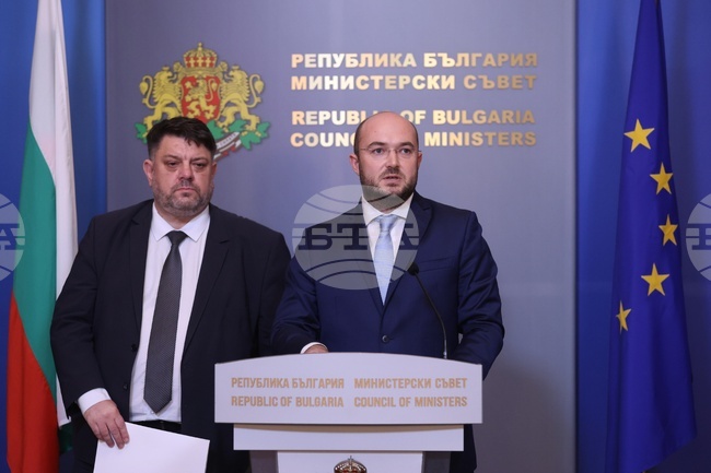 Министерски съвет - брифинг