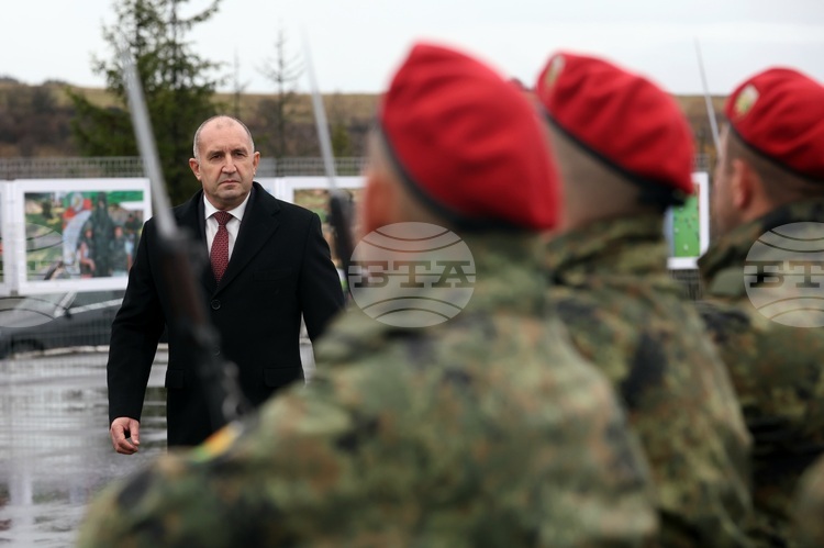 President Radev Addresses Land Forces on Their Service Day, Pays Tribute to Fallen in Serbo-Bulgarian War