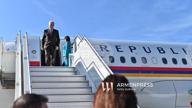 АРМЕНПРЕС: Арменският президент пристигна в Грузия на официално посещение