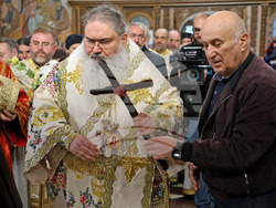 Варна - икона с мощи на свети Гавриил Ургебадзе - посрещане