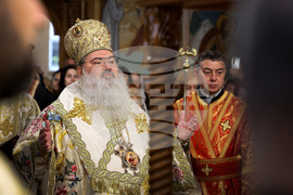 Варна - икона с мощи на свети Гавриил Ургебадзе - посрещане