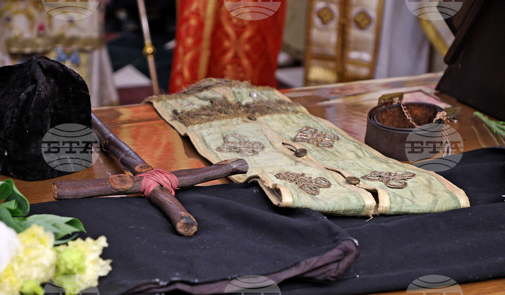 Варна - икона с мощи на свети Гавриил Ургебадзе - посрещане