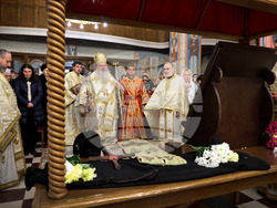 Варна - икона с мощи на свети Гавриил Ургебадзе - посрещане