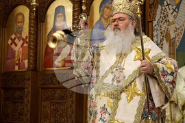 Варна - икона с мощи на свети Гавриил Ургебадзе - посрещане