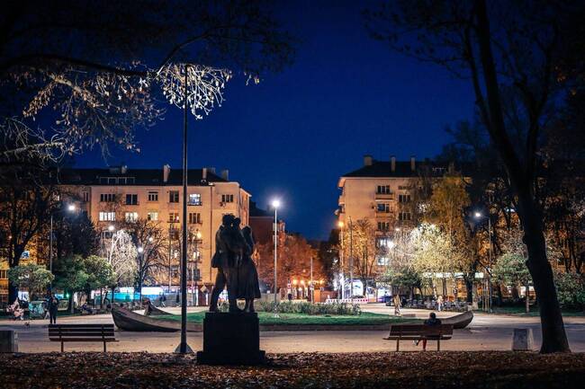 Приключи основният етап от подмяната на алейното осветление на парка „Заимов“, съобщиха от Столичната община