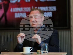 Майкъл Флетли от Lord of the Dance в София, снимка – Даниел Димитров/БТА