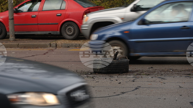 При катастрофи в страната през изминалото денонощие са ранени 16 души