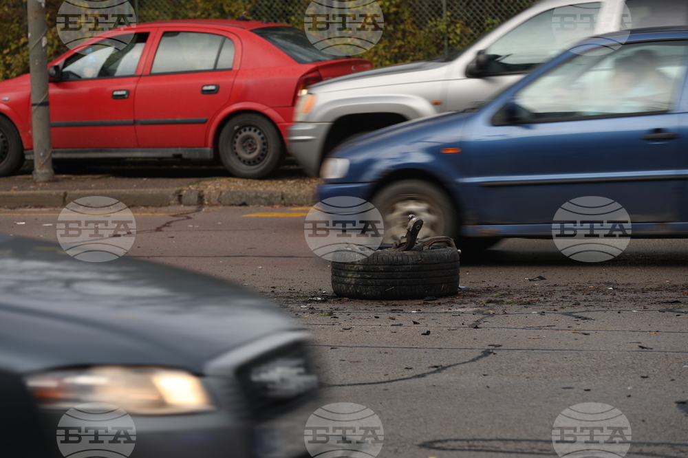 При катастрофи в страната през изминалото денонощие са ранени 16 души
