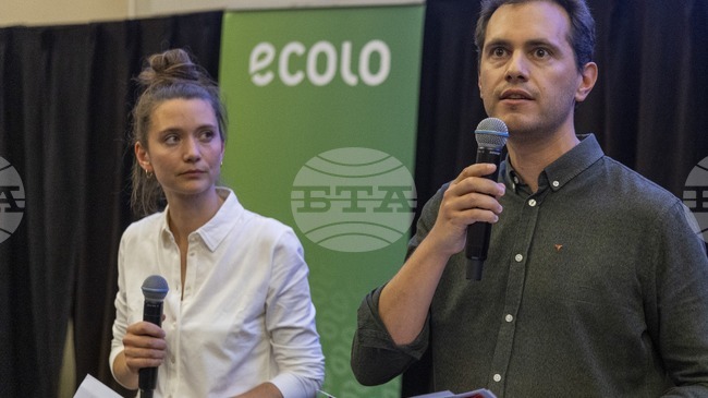 Белга: Съпредседателите на белгийската зелена партия "Еколо" подадоха оставки след дълбока вътрешна криза