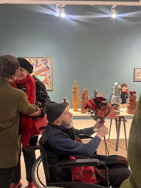 Художникът Продан Проданов ще отбележи в Казанлък 99-ия си рожден ден с финисаж на ретроспективната си изложба