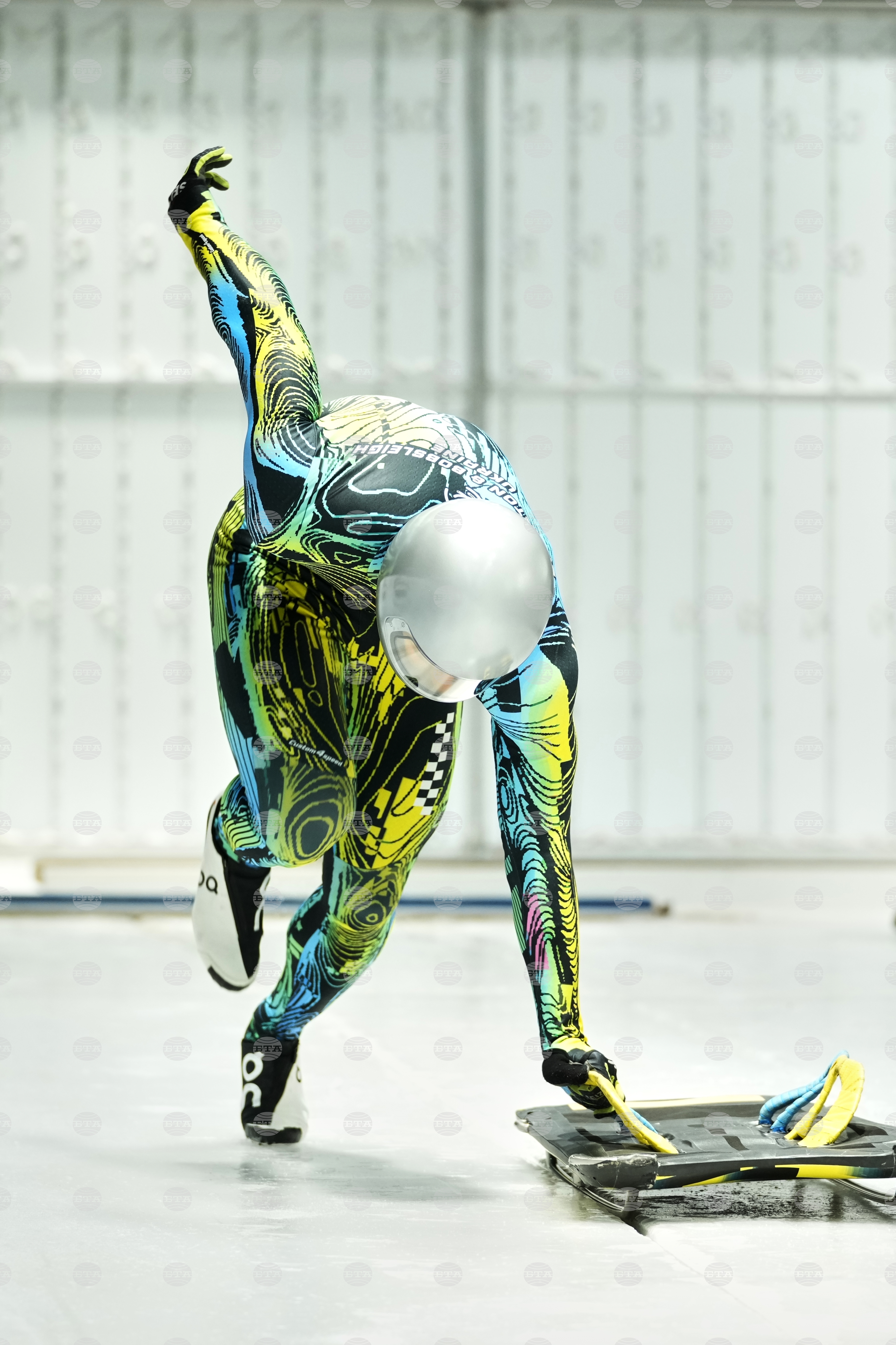 Italy Milan Cortina Winter Olympics Sliding Test