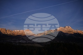 Italy Milan Cortina Winter Olympics Sliding Test