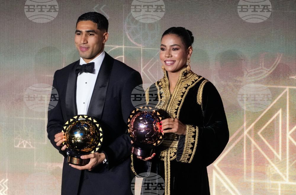 Мароканецът Ашраф Хакими бе избран за футболист на годината в Африка