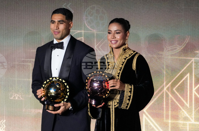 Мароканецът Ашраф Хакими бе избран за футболист на годината в Африка