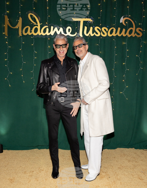 Jeff Goldblum Unveils Madame Tussauds Wax Figure