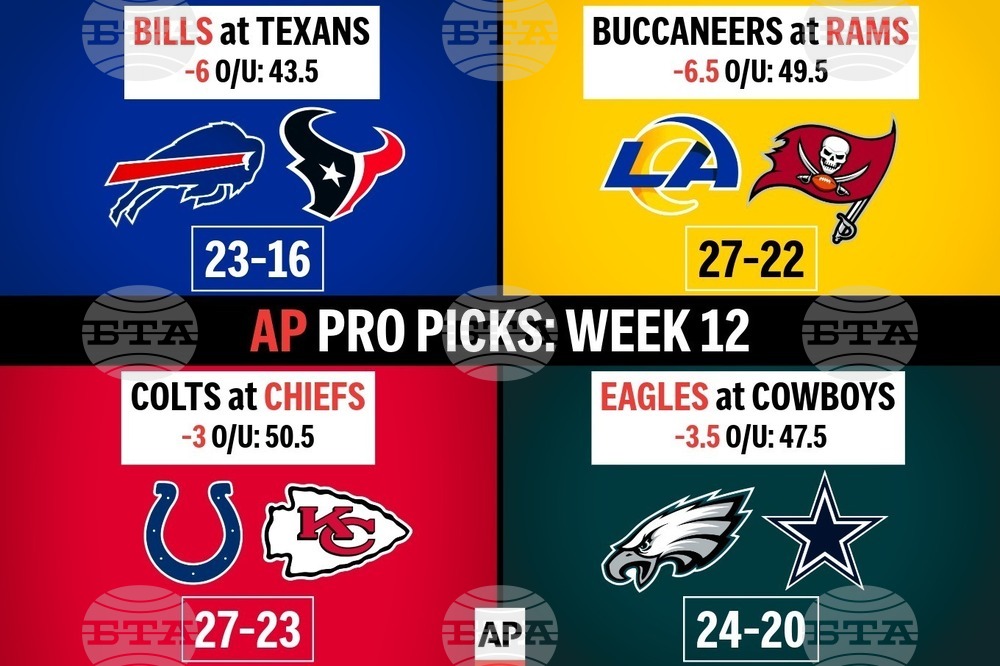 AP PRO PICKS WEEK 12
