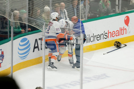 Islanders Romanov Injury Hockey