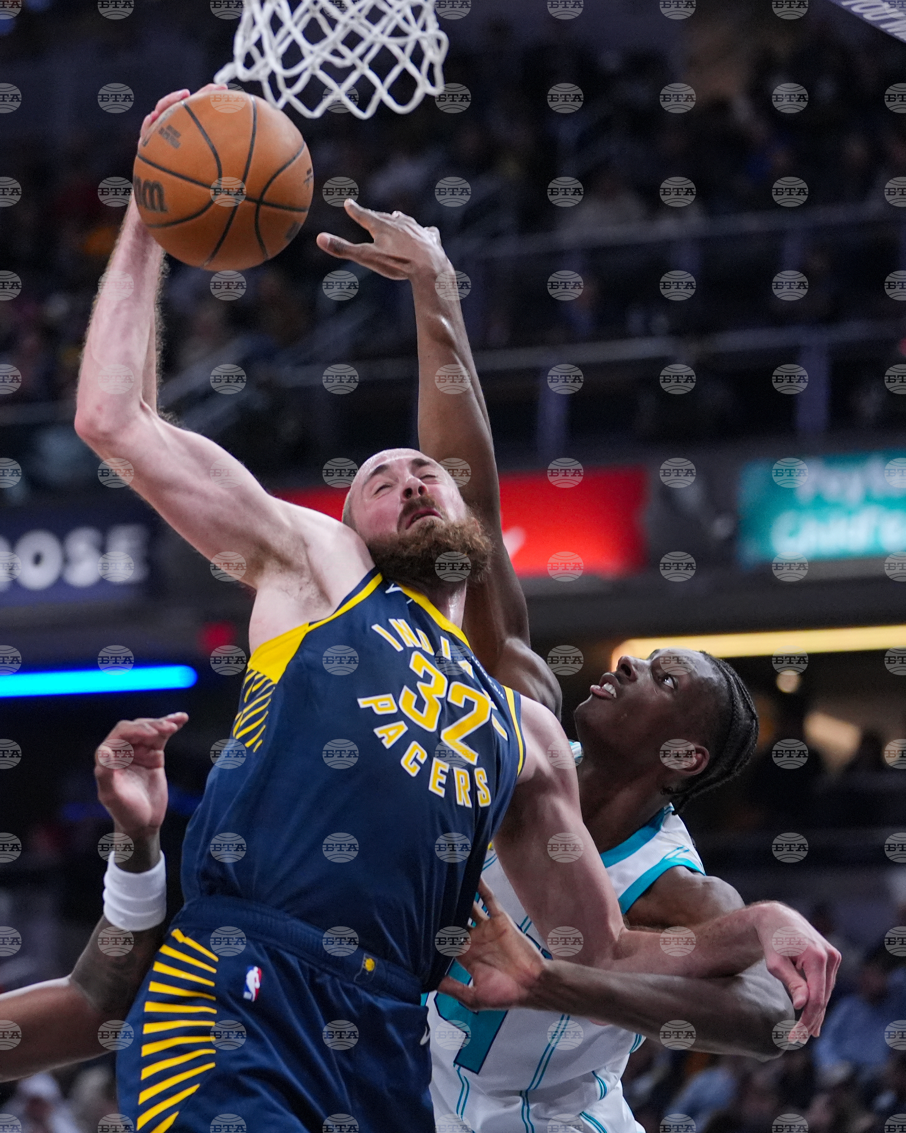 Hornets Pacers Basketball