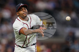 Braves Iglesias Contract Baseball