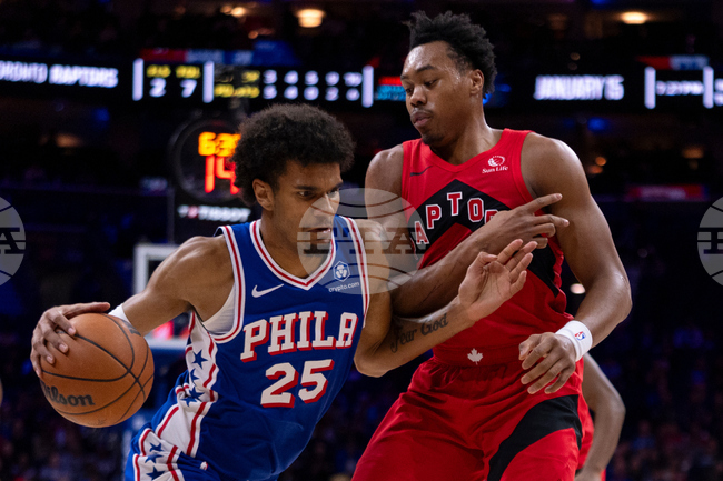 Raptors 76ers Basketball