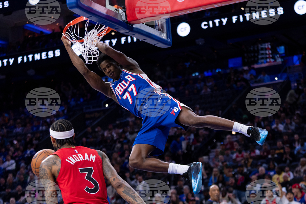 Raptors 76ers Basketball