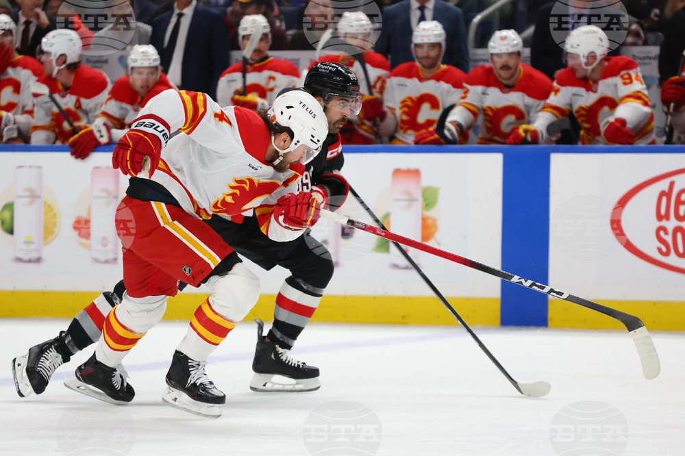 Flames Sabres Hockey